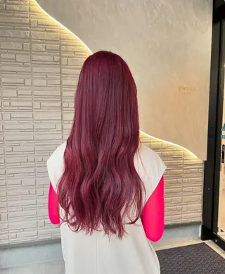 ロング カラー Seina セイナのヘアスタイル