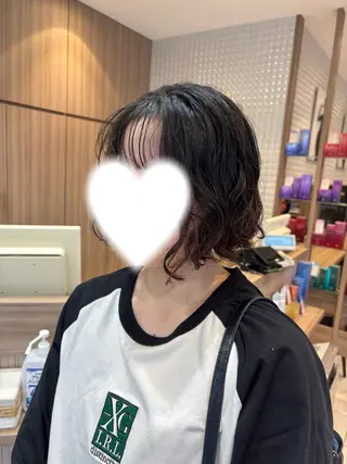 パーマ メンズ 波巻きスパイラル・ カルマ/aoiのヘアスタイル