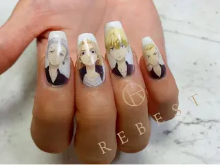 ネイル ｎａｉｌ＆ｅｙｅ🐰 ＲＥＢＥＳＴ心斎橋店のネイルデザイン