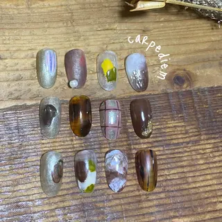 ネイル 城東区ネイルサロン carpediemのネイルデザイン