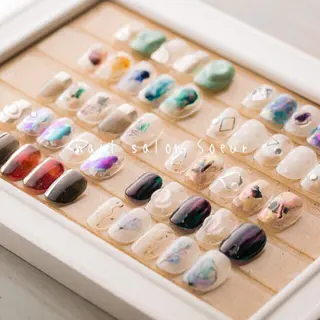 ネイル Soeur ネイリストのネイルデザイン
