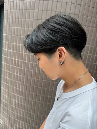 カラー メンズ 加本 翼のヘアスタイル