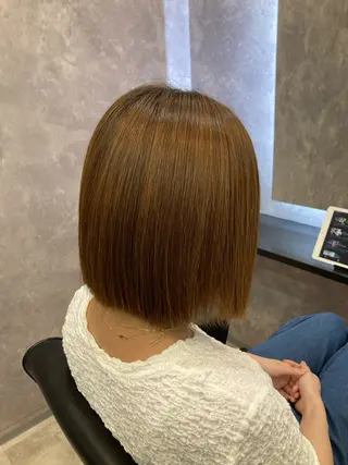 カラーモデル/柏の葉 菊地連杏のヘアスタイル