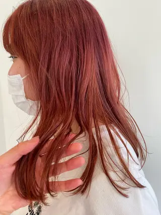 ミディアム カラー Tomoka🐶🌟 似合わせカット✂︎のヘアスタイル