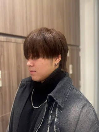 ショート メンズ 🕯コバ/レイヤー/ 透明感/縮毛🕯のヘアスタイル