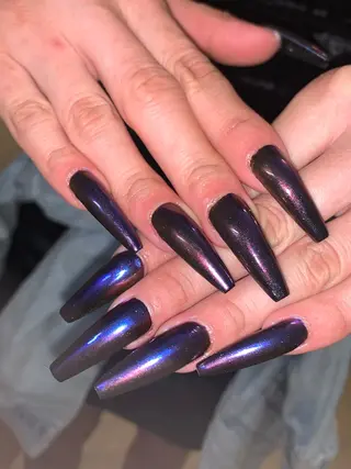 ネイル NES NAIL所属・さゆり￤推しキャラ ￤ロングネイル🩷のネイルデザイン