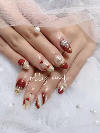 ネイル Gloss nail salonジェル＆長さだし専門店所属・Meri💅ジェル& チップ長さだし専門のネイルデザイン