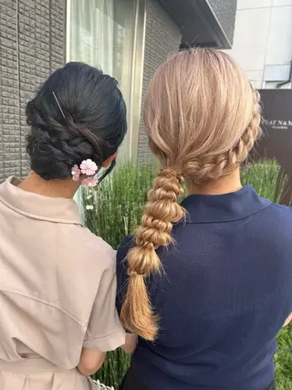 ヘアアレンジ null 《 栞 》のヘアスタイル