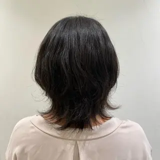 ミディアム パーマ 🍊レディース募集中 土本　遥菜🍊のヘアスタイル