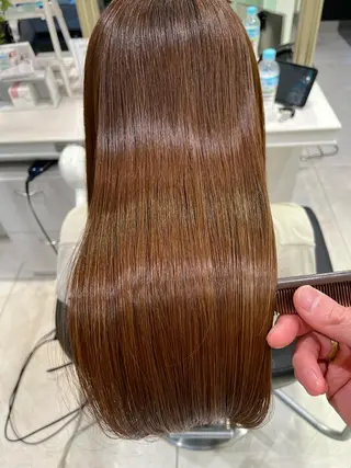 セミロング カラー 🥇メンズ特化 伊東輝のヘアスタイル