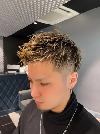 ショート 鈴木 祐斗のヘアスタイル