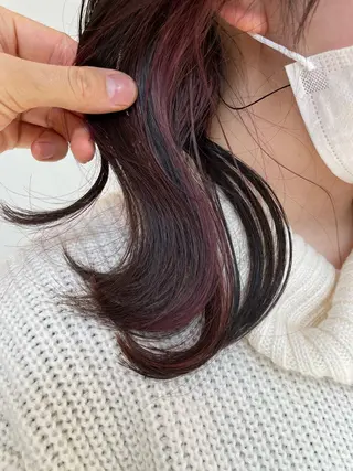 ミディアム ⭐️透け感カラー /齊藤容史⭐️のヘアスタイル