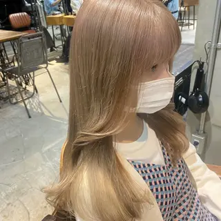 ロング 韓国レイヤー/透明感 カラー🦋mioのヘアスタイル