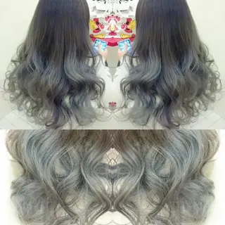 セミロング カラー Le Lien カジのヘアスタイル