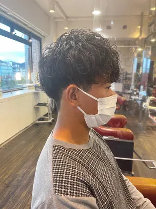 ショート パーマ メンズ メンズスタイル /メンズパーマ/須藤のヘアスタイル