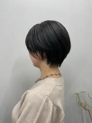 ショート CHORD 四条河原町駅店 髪質改善&韓国風&ハイトーンカラー所属・けいと髪質改善 全年齢リピート多数のヘアスタイル