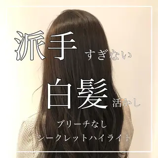 セミロング カラー ✨似合うのその先へ✨ 田中延和のヘアスタイル