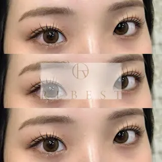 マツエク・マツパ 心斎橋REBEST HINATA🍒のマツエク・マツパデザイン