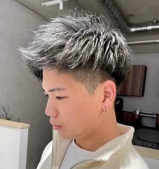 カラー メンズ メンズ指名no'1 佐藤　亘のヘアスタイル