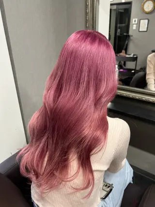 ロング カラー ハイトーンカラー 坂本 翼のヘアスタイル