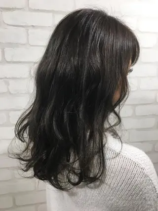 セミロング RecheRche 池袋のヘアスタイル