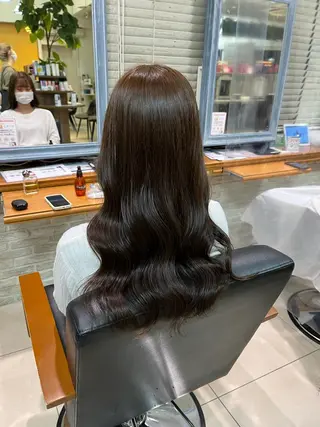 セミロング カラー Froom🌻 村上夏菜のネイルデザイン