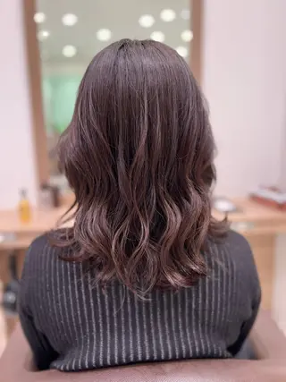 セミロング ヘアアレンジ 指原 仁のヘアスタイル