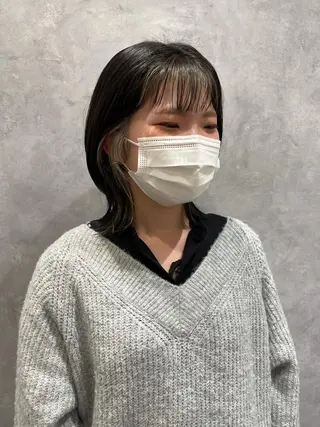 ミディアム カラー ヘアスタイルは 『キーちゃん』に！のヘアスタイル