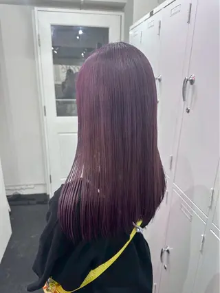 ロング GAME by AlanSmithee 原宿所属・🎀韓国ハイトーン saya🎀💜のヘアスタイル