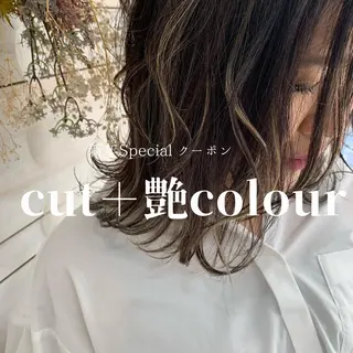 ミディアム カラー 店長✂︎森 彩奈のヘアスタイル