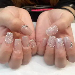 ネイル 💎🐰 saki. m 🐰💎のネイルデザイン