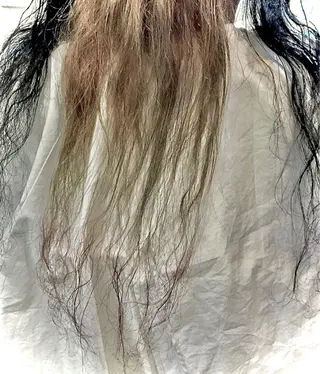 ロング カラー ヤマウチ  ヒデキのヘアスタイル