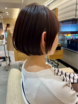 ショート 坂田 愛彩萌のヘアスタイル