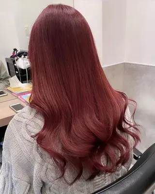 ロング カラー 💗ガーリーヘア🎀 saki💗のヘアスタイル