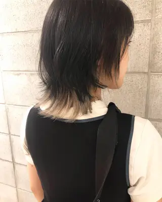 ショート カラー ボブ/ミニボブ/ 立河今日子のヘアスタイル