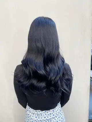ロング カラー ボブ/縮毛矯正/ レイヤー/塚田のヘアスタイル
