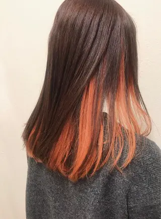 セミロング カラー 🌼こやま かおり🌼のヘアスタイル