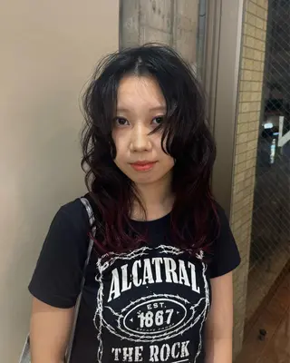 ミディアム カラー ♡ suzUkaのヘアスタイル