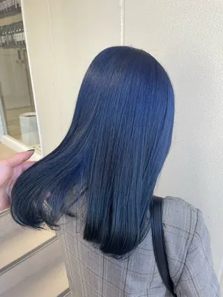 セミロング カラー ヘアアレンジ 《暖色/韓国hair 》🇰🇷桑原ユキネのヘアスタイル