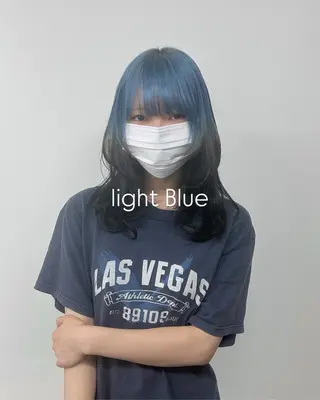 ミディアム REV.所属・堀川咲/ｃｕｔ✂︎/ 𝚛𝚎𝚟./大阪のヘアスタイル