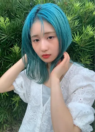 ミディアム ショート／ボブ／柳津 いくらまゆのヘアスタイル