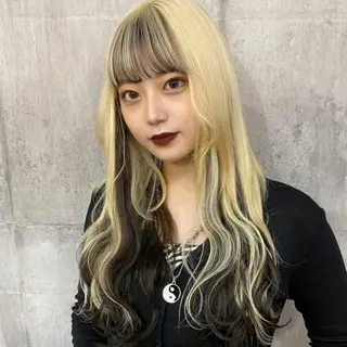 セミロング カラー SHURI❤️‍🔥 中/韓mix ♡のヘアスタイル