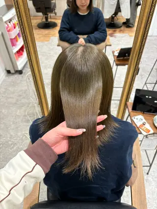 カラー 透明感カラー/ダブル カラー/MAI🎀のヘアスタイル