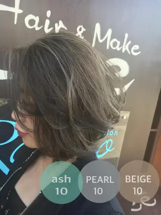 ショート 髪質改善&縮毛矯正 池本　有宏のヘアスタイル