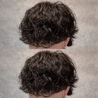 パーマ メンズ 🔥メンズカット＋ パーマの達人🔥のヘアスタイル