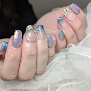 ネイル 門戸厄神プライベートサロンulunail所属・ulunail mikaのネイルデザイン