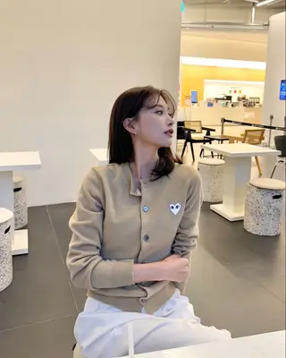 ロング カラー 莉乃/縮毛矯正/髪質 改善/艶カラーのヘアスタイル