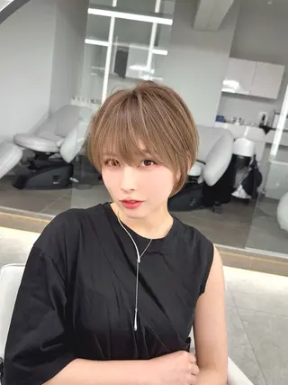 ショート ショート/似合わせ/ 透明感カラー古市唯人のヘアスタイル