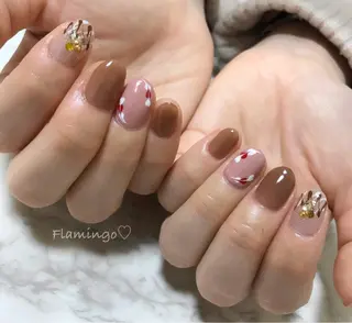 ネイル 40代からの爪を守る ×ケア重視サロン♡のネイルデザイン