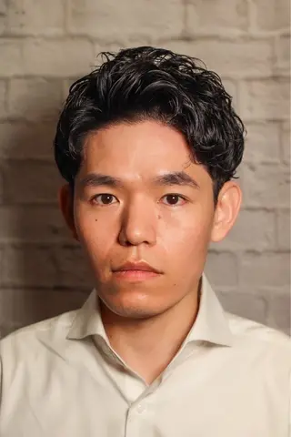 ショート パーマ メンズ 銀座マツナガ新宿野村ビル店所属・女性理容師 佐藤優菜のヘアスタイル